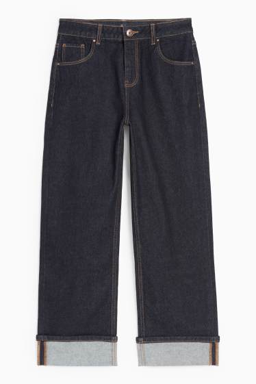 Kinder Mädchen - Baggy Jeans - dunkeljeansblau