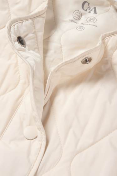 Dames - Bodywarmer - crème wit