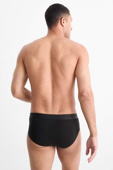 Herren - Multipack 3er - Slip - schwarz
