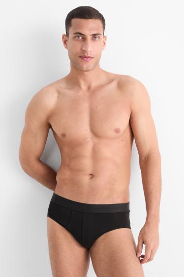 Herren - Multipack 3er - Slip - schwarz