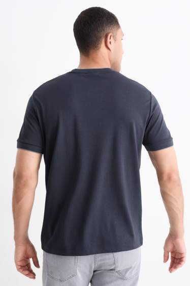 Herren - T-Shirt - Regular Fit - dunkelblau