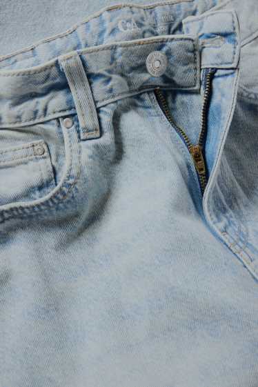 Kinder Mädchen - Balloon Jeans - helljeansblau