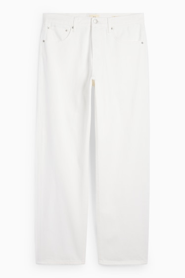 Herren - Relaxed Jeans - weiß