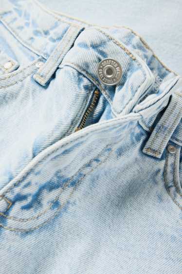 Kinder Mädchen - Baggy Jeans - helljeansblau