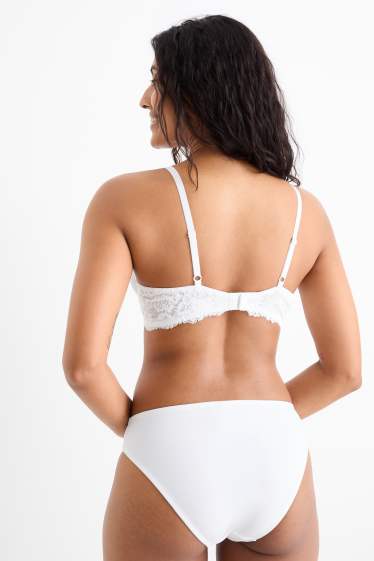 Women - Underwire bra - white
