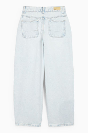 Kinderen: meisjes - Balloon jeans - jeanslichtblauw