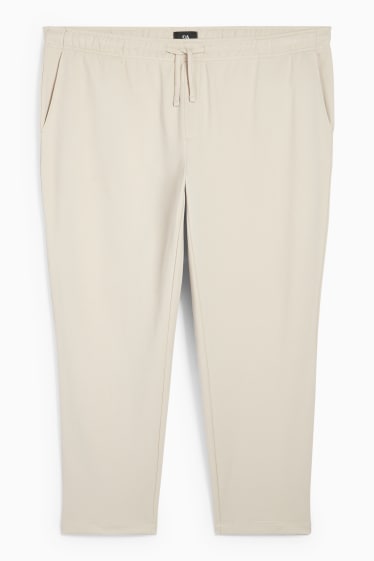 Herren - Jogginghose - strukturiert - hellbeige