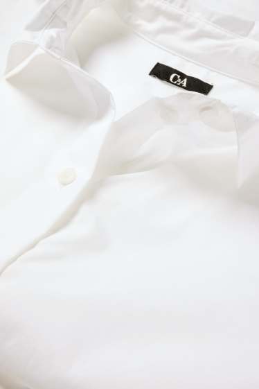 Damen - Bluse - weiß