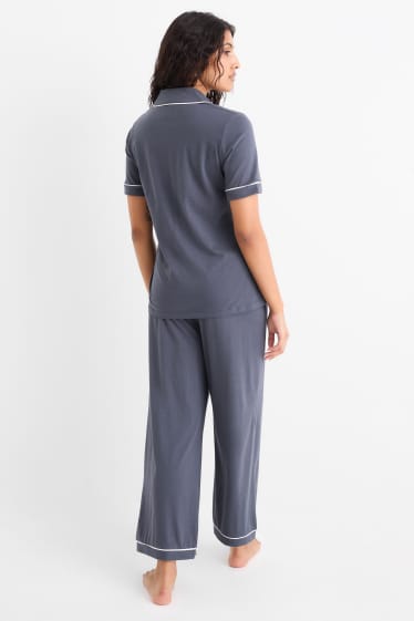 Femei - Pijama - albastru închis