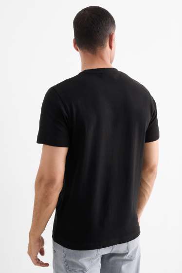 Herren - T-Shirt - Regular Fit - schwarz