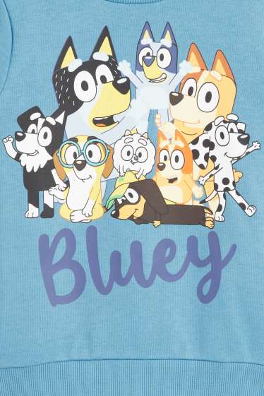 Kinder Buben - Bluey - Sweatshirt - blau