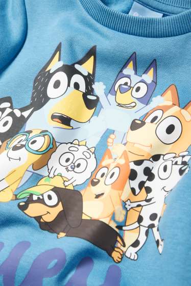 Kinder Buben - Bluey - Sweatshirt - blau