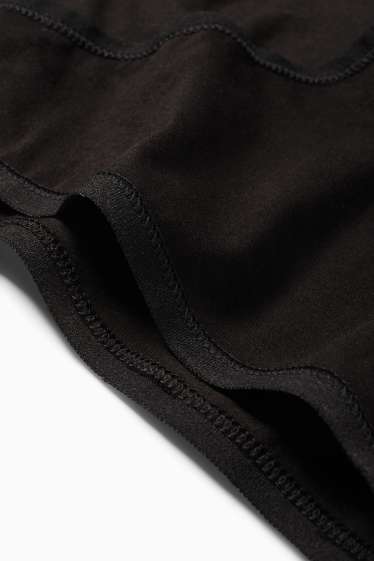 Dames - Set van 3 - slip - zwart