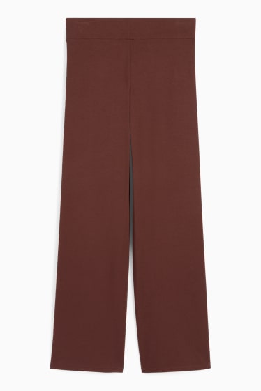 Damen - Basic-Leggings - dunkelbraun
