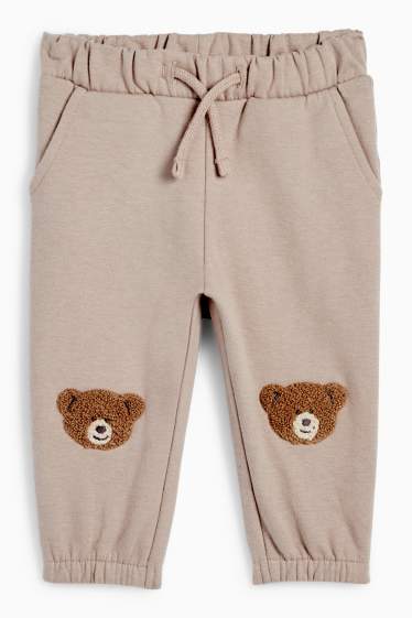 Bébés garçons - Oursons - pantalon de jogging bébé - gris