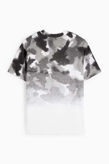 Copii - Băieți - Tricou cu mânecă scurtă - cu model - gri