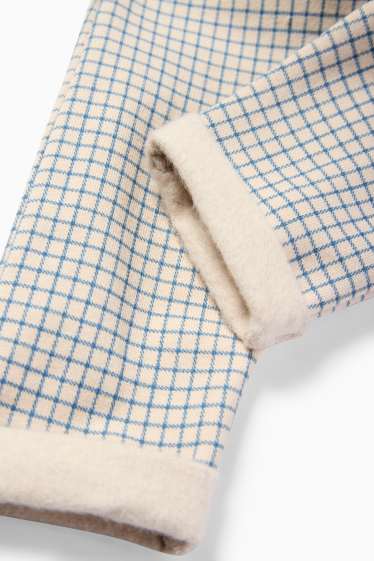 Baby Jungen - Baby-Outfit - 2 teilig - cremeweiss