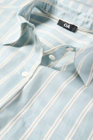 Donna - Blusa - a righe - azzurro