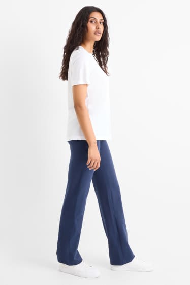 Dames - Basic legging - donkerblauw