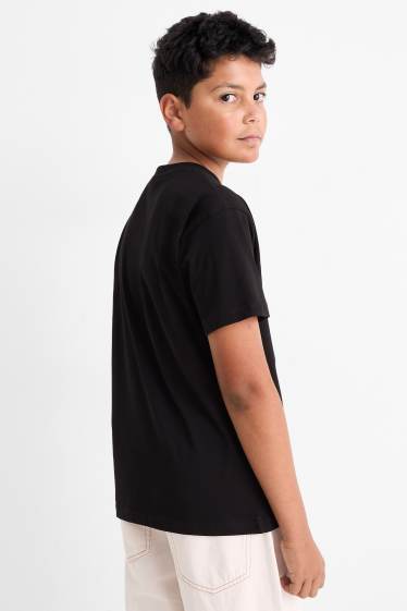 Kinder Buben - Muhammad Ali - Kurzarmshirt - schwarz