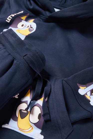 Copii - Băieți - Bluey - set - hanorac și pantaloni de trening - 2 piese - albastru închis