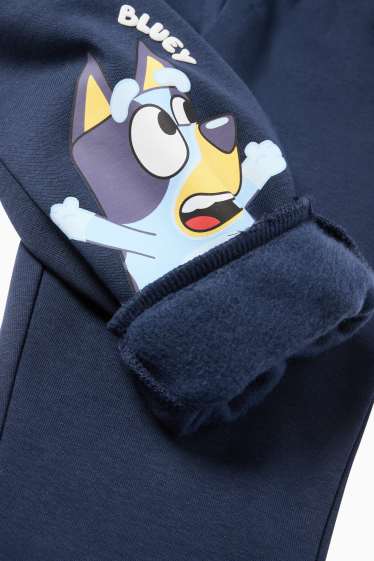 Copii - Băieți - Bluey - set - hanorac și pantaloni de trening - 2 piese - albastru închis