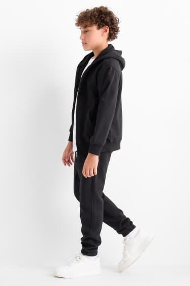 Kinder Jungen - Multipack 2er - Jogginghose - schwarz