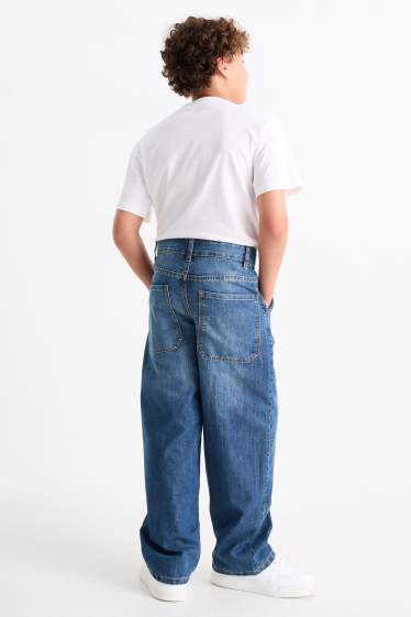 Kinder Jungen - Baggy Jeans - jeansblau