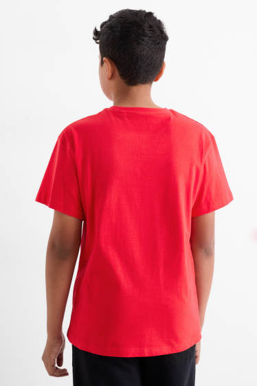 Kinderen: jongens - Basketbal - T-shirt - rood