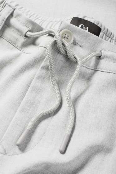 Men - Chinos - tapered fit - light gray