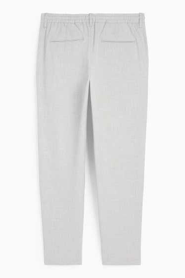 Men - Chinos - tapered fit - light gray