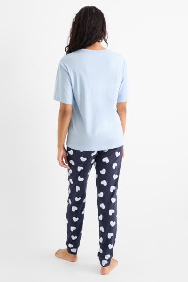 Dames - Pyjama - lichtblauw
