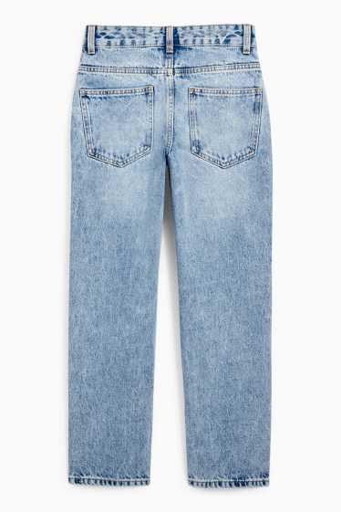 Kinder Buben - Straight Jeans - helljeansblau