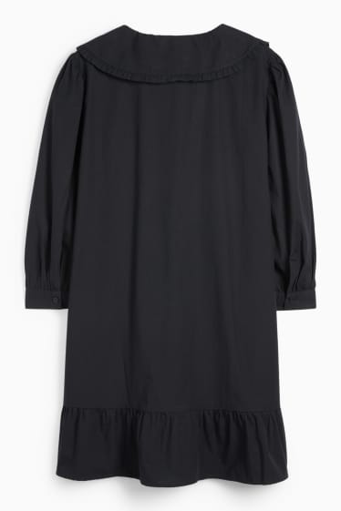 Donna - Vestito a camicia - nero