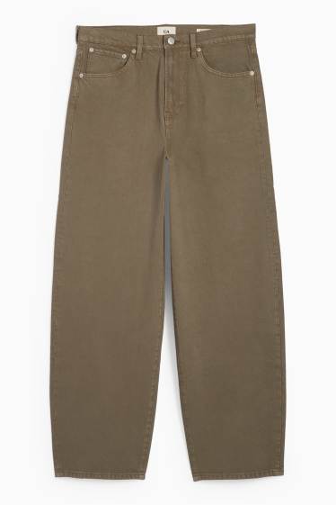 Men - Baggy jeans - khaki