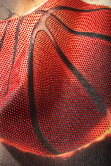 Děti - chlapci - Basketbalový motiv - mikina s kapucí - světle hnědá
