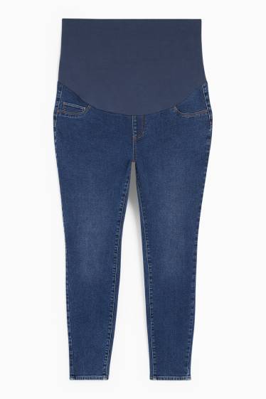Dames - Zwangerschapsjeans - skinny jeans - jeansdonkerblauw