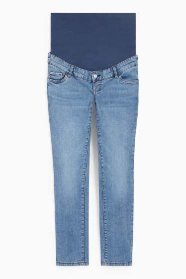 Dona - Texans de maternitat - slim jeans - LYCRA® - texà blau