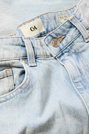 Dames - Mom jeans - high waist - LYCRA® - jeanslichtblauw