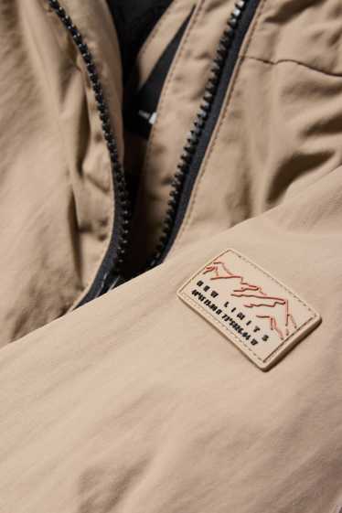 Kinder Buben - Jacke mit Kapuze - grau