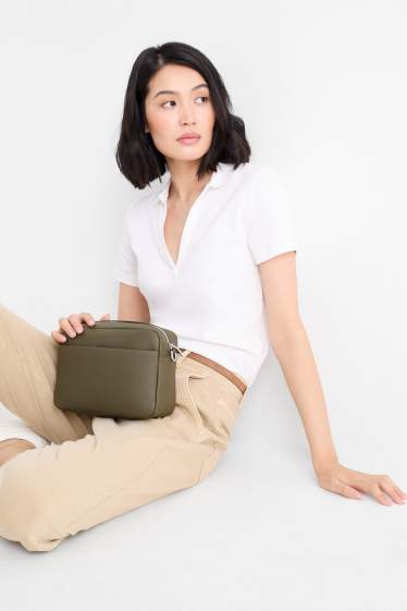 Femmes - Sac à bandoulière amovible - synthétique - vert