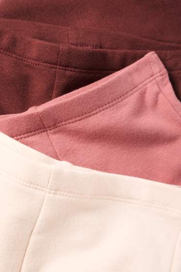 Nena - Paquet de 3 - leggings tèrmics flared - rosa