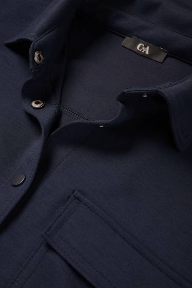 Damen - Hemdbluse - dunkelblau