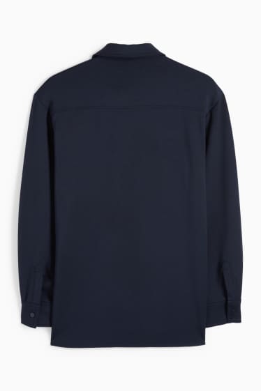 Damen - Hemdbluse - dunkelblau