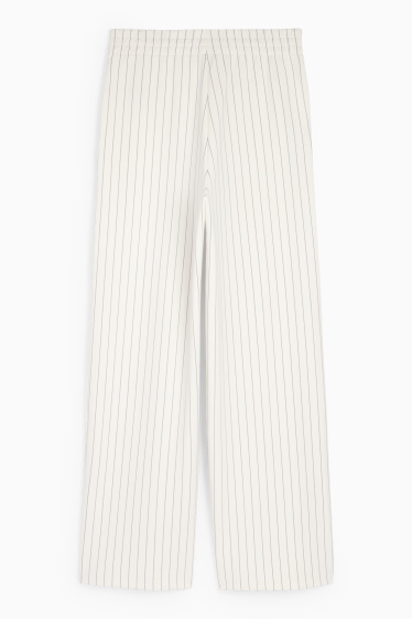 Dames - Pull-on-broek - crème wit