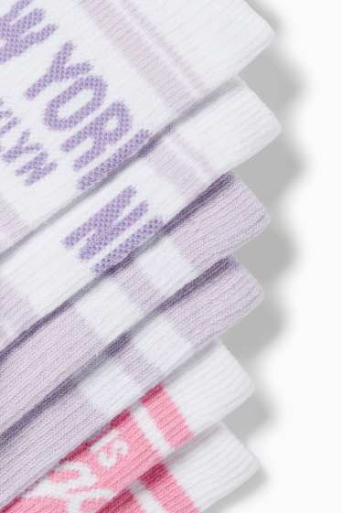 Kinder Mädchen - Multipack 3er - Tennissocken - weiß