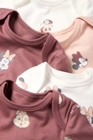 Baby Mädchen - Multipack 5er - Disney - Baby-Body - bordeaux