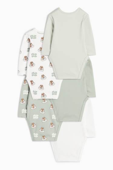 Baby Jungen - Multipack 5er - Chip & Chap - Baby-Body - grün