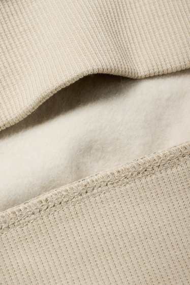 Kinder Jungen - Kaktus - Sweatshirt - hellbeige