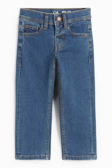 Kinder Jungen - Straight Jeans - jeansblau